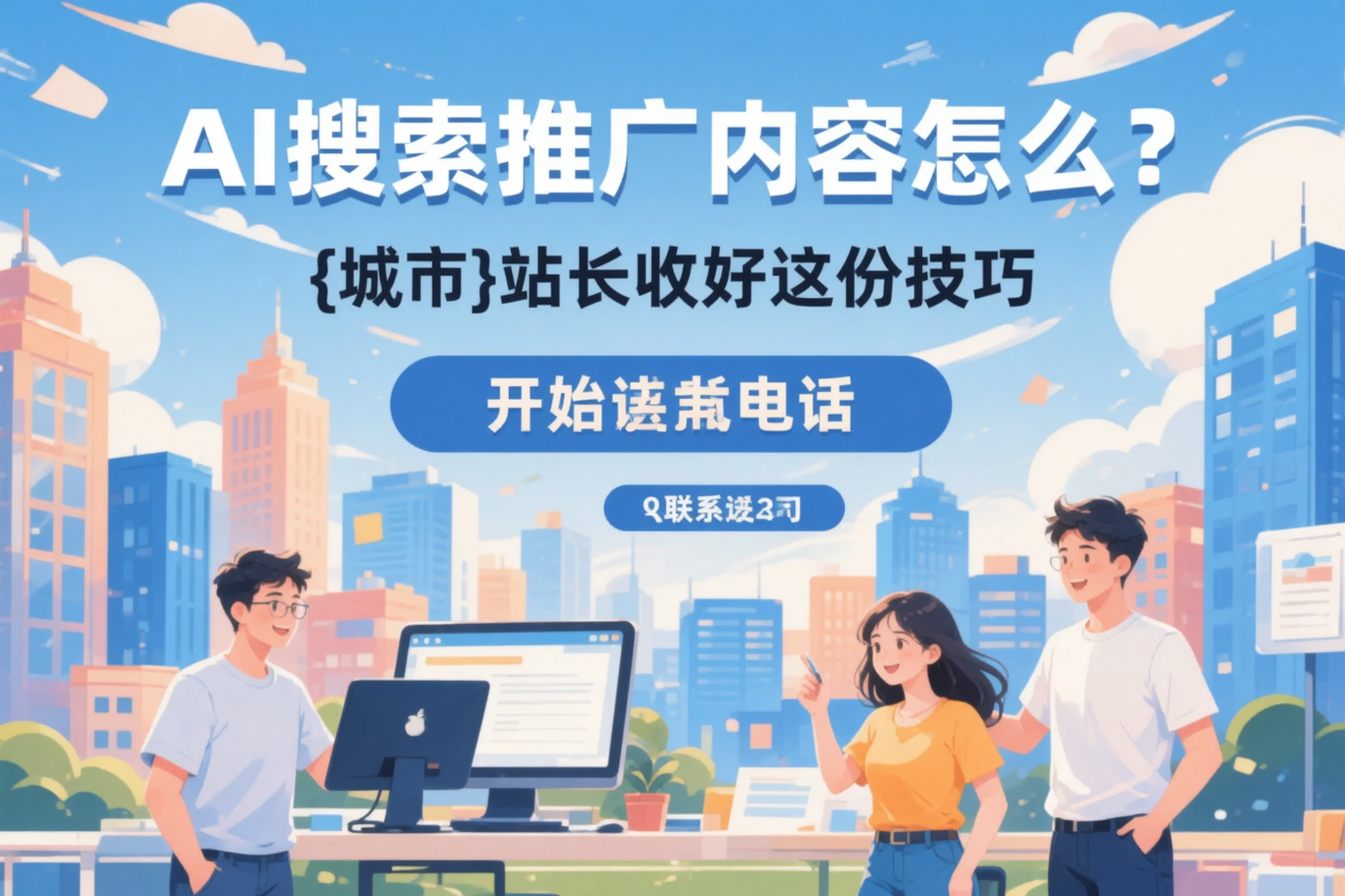 AI搜索推广内容怎么写？沧州站长收好这份技巧