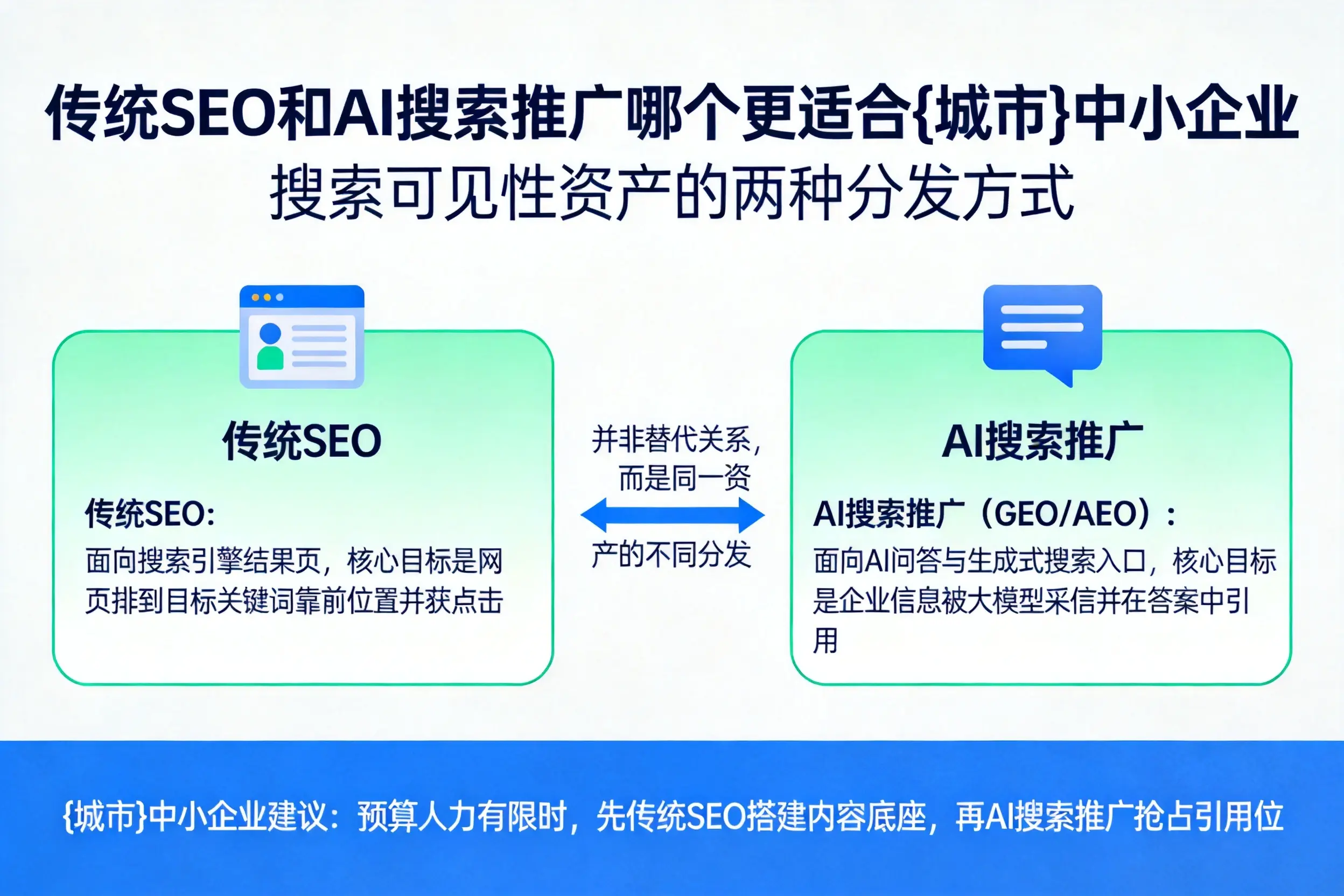 传统SEO和AI搜索推广哪个更适合沧州中小企业